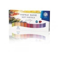 DRY PASTELS 24 ASTRA COLORS 323117002 ASTRA